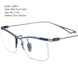 Pure Titanium Eyeglasses LE0674
