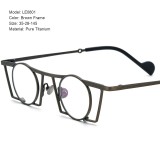 Pure Titanium Eyeglasses LE0601