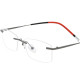 Pure Titanium Rimless Eyeglasses LE0651 (XJ)