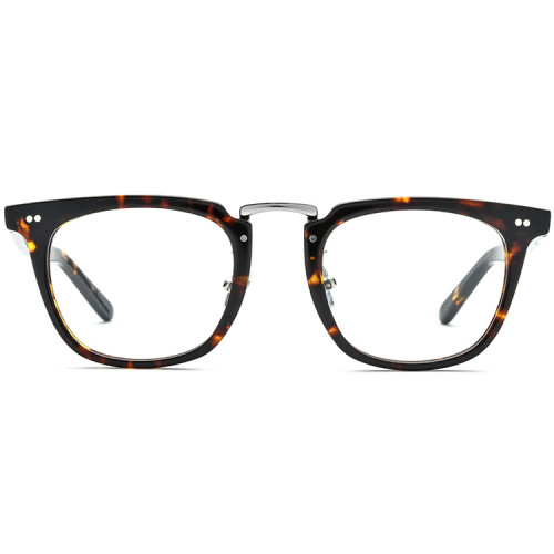 Multifocal Spectacles - Square Acetate Glasses Frame LE0622 - Large Size