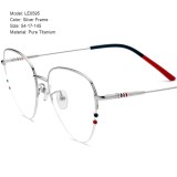 Pure Titanium Eyeglasses LE0595