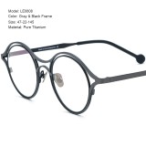 Pure Titanium Eyeglasses LE0608