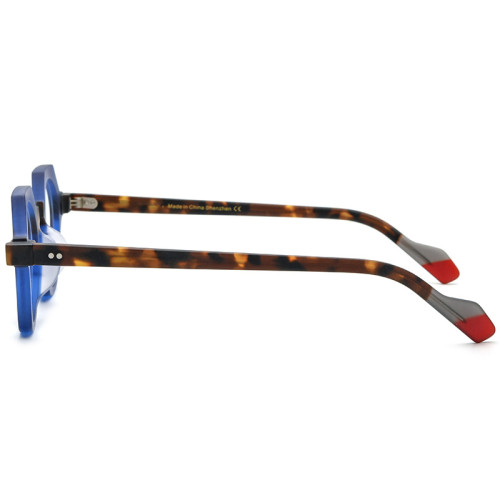 Progressive Bifocals Online - Geometric Glasses Frame LE0643 - Large Size