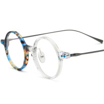 Acetate & Titanium Eyeglasses LE0576