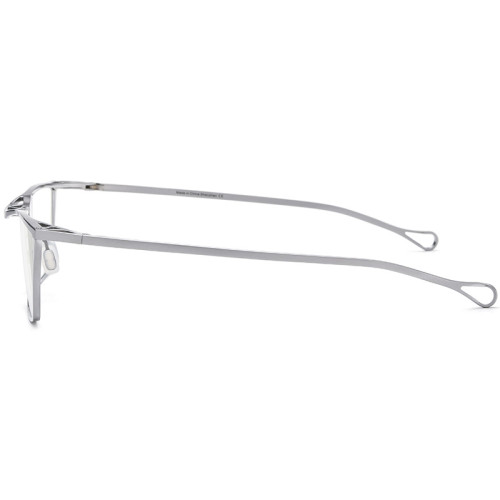 Best Progressive Eyeglasses - Rectangle Titanium Glasses Frame LE0587 - Large Size