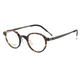 Olet Prescription Glasses Acetate & Titanium Eyeglasses Medium Size LT1011