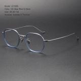 Acetate & Titanium Eyeglasses LE1069 - Buy Eyeglasses Online
