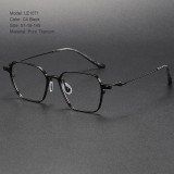 Pure Titanium Eyeglasses LE1071 - Oversized Prescription Glasses Frames