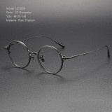 Pure Titanium Eyeglasses LE1038 - Tinted Prescription Glasses