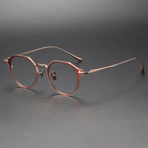 Pure Titanium Eyeglasses LE1013 - Large Frames For Women's Eyeglasses