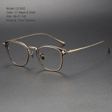 Pure Titanium Eyeglasses LE1005 - On Line Prescription Glasses