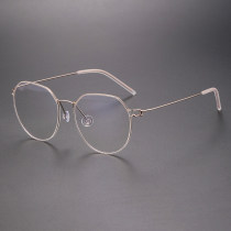 Pure Titanium Eyeglasses LE1011 - Photochromic Lenses