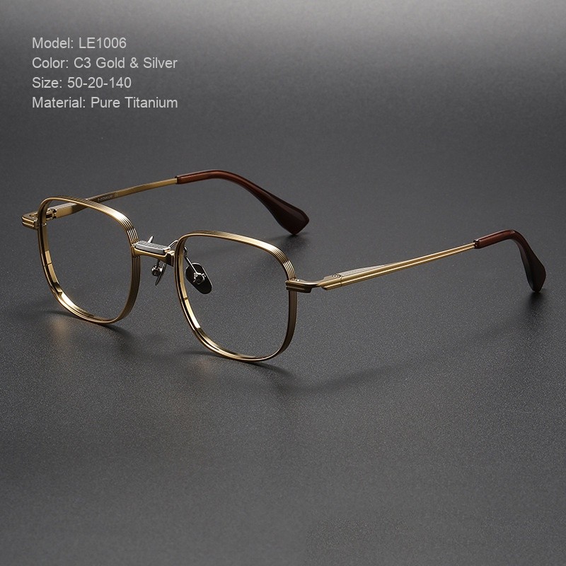 Pure titanium glasses store