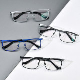 Titanium Eyeglasses LE0761 - Oversized Prescription Glasses