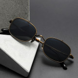 Large Bronze Oval Titanium Flip Up Glasses LE0378 - Stylish & Versatile