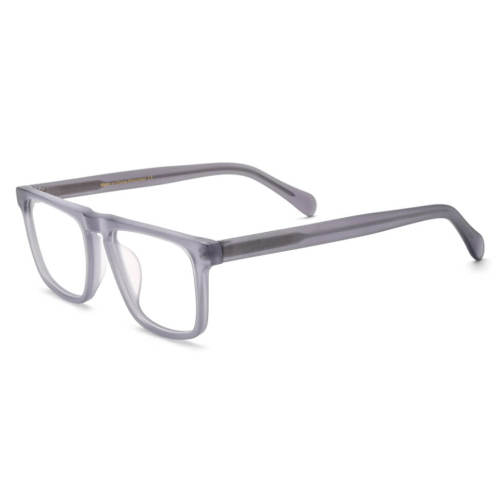 Clear Frame Square Acetate Multifocal Glasses LE0734 - Versatile & Stylish