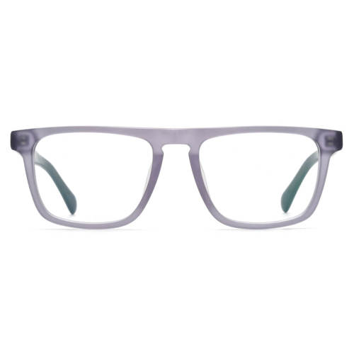 Clear Frame Square Acetate Multifocal Glasses LE0734 - Versatile & Stylish