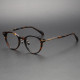 Tortoise Shell Round Frame Bifocal Reading Glasses with Acetate & Titanium LE1106 - Versatile Elegance
