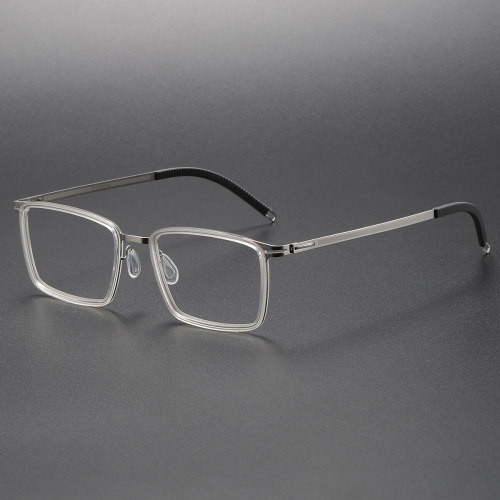 LE1064 Transparent Glasses Frames - Tailored for Progressive Lenses