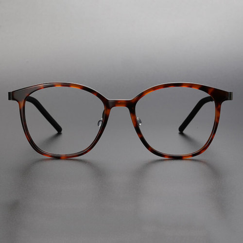 LE1050 Stylish Reading Glasses - Square Frame Tortoise Shell Design