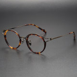 Glasses for Astigmatism LE1043 - Tortoise Frames in Titanium & Acetate