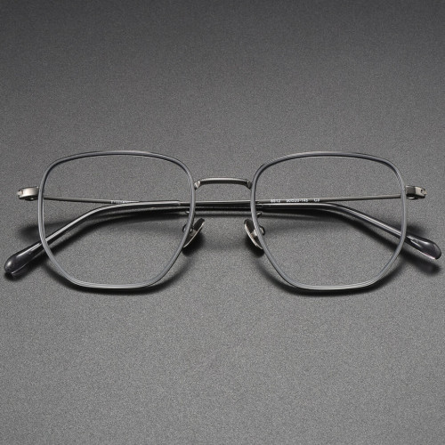 Titanium Eyeglass Frames LE1023 - Sleek Design for Prescription & Non-Prescription