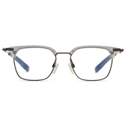 Browline Glasses LE0682 - Classic Brown Titanium Frames for Every Vision