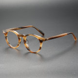 Reading Glasses for Men LE0084 - Round Tortoiseshell Acetate Design