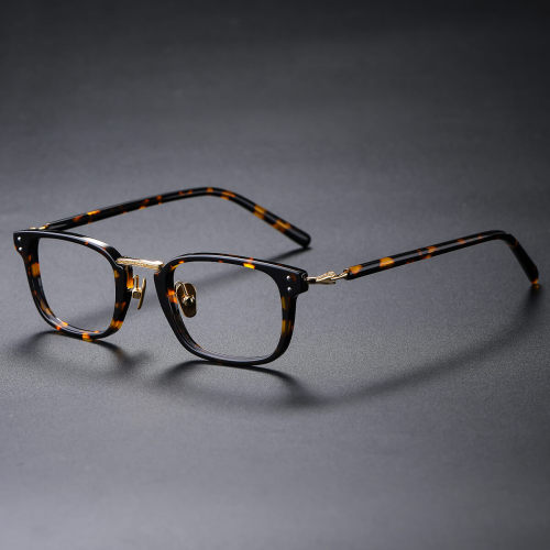 Cheap Progressive Glasses LE0337 - Women's Rectangle Tortoise Frames