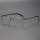 Clear Blue Light Glasses LE0177 - Titanium Square Frames (XJ)
