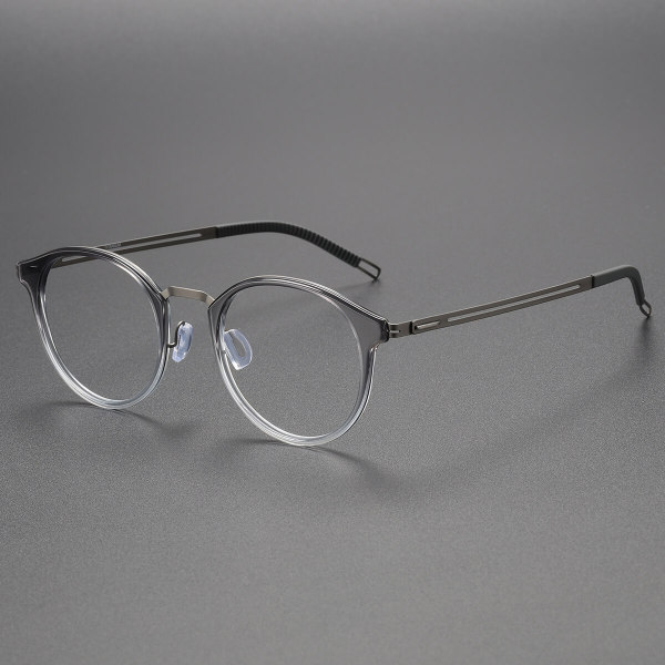 Computer Glasses LE0174 - Titanium Round Frames for Everyone