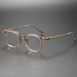 Pink Glasses LE0151 - Chic Acetate Square Frames
