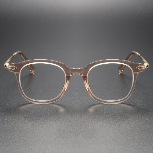 Pink Glasses LE0151 - Chic Acetate Square Frames