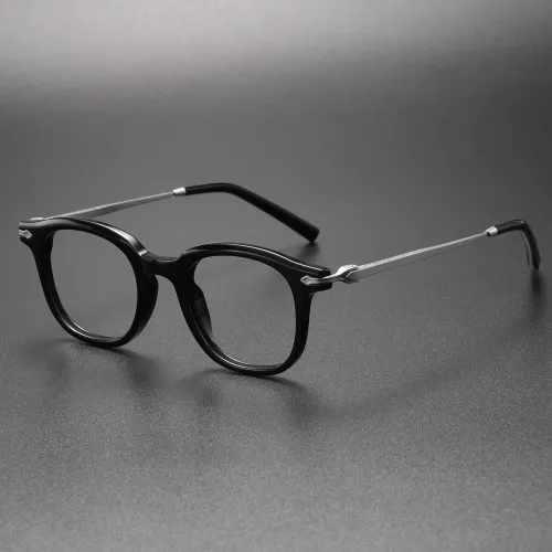 Thick Frame Glasses LE0151 - Stylish Acetate Square Frames