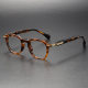 Tortoiseshell Glasses LE0155: Unique Geometric Style