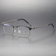 Fashion Glasses for Men LE0259 - Titanium Browline Style Frames