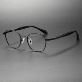 LE0388 Black Round Prescription Glasses - Comfort & Style Combined