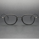 LE0370 Gunmetal Titanium Optical Glasses - Prescription & Non-Prescription