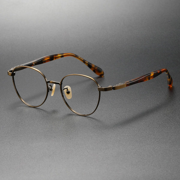 LE0387 Prescription Reading Glasses for Women - Bronze Elegance