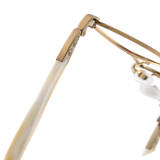 LE0388 Gold Rimmed Prescription Glasses - Unisex Elegance