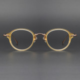 Classic Round Titanium Prescription Glasses - LE0379