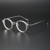 Classic Clear Round Prescription Glasses | Precision & Style