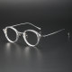Classic Clear Round Prescription Glasses | Precision & Style