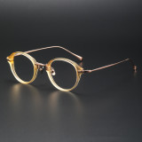 Classic Round Titanium Prescription Glasses - LE0379