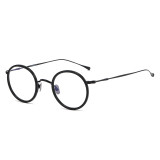 LE0377 Black Round Glasses: Timeless Design Meets Modern Comfort