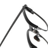 Stylish Browline Glasses for Women | LE0392 Gunmetal & Black