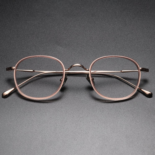LE0376 Rose Gold Glasses: Elegance in Every Aspect