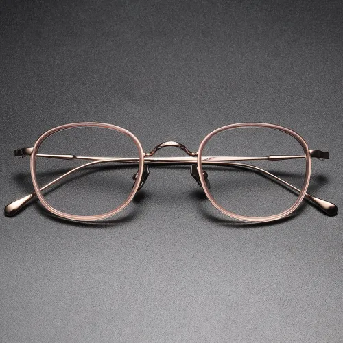 LE0376 Rose Gold Glasses: Elegance in Every Aspect