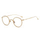 LE0377 Gold Circle Frame Glasses: Timeless Elegance Redefined