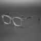 LE0395 Clear Frame Glasses - The Epitome of Modern Elegance